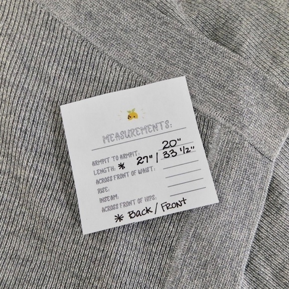 THEORY Winxie Gray Ribbed Knit Draped Cardigan Sweater Merino Wool Small - Picture 14 of 14